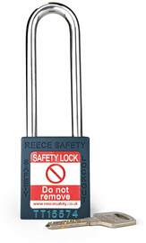 Reece Safety Teal Nylon Padlock (Keyed Differently)