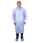 Seidman & Associates X-Large Blue Safety Zone® Polypropylene Lab Coat