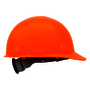 SureWerx™ Hi-Viz Orange Jackson Safety® SC-6 HDPE Cap Style Hard Hat With Ratchet/4 Point Ratchet Suspension