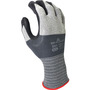 SHOWA™ Size 9 13 Gauge Foam Nitrile Palm Coated Work Gloves With Microfiber And Nylon Liner And Knit Wrist Cuff