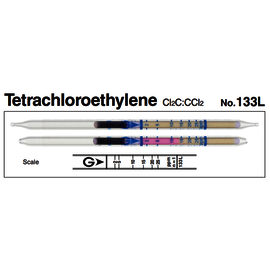 Gastec™ Glass Tetrachloroethylene Low Range Detector Tube, Yellow To Pink Color Change