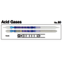 Gastec™ Glass Acid Gases Detector Tube, Pale Bluish Purple To Pale Yellow Color Change