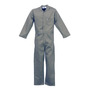 Stanco Safety Products™ Large Gray Cotton Flame Resistant Coveralls