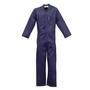 Stanco Safety Products™ 4X Tall Blue Indura® Flame Resistant Coveralls With Front Zipper Closure