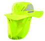 OccuNomix Large Hi-Viz Yellow Tuff And Dry® Polyester Hat