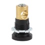 Tweco® Model 1516-BPF Brass/Rubber Panel Receptacle