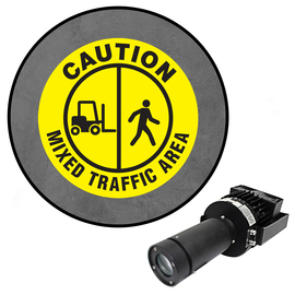 Visual Workplace Inc 100W Multi Caution Mixed Traffic Virtual Safety LED Projector