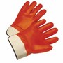 Protective Industrial Products Large Hi-Viz Orange PIP® Jersey Lined Supported PVC Chemical Resistant Gloves