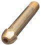 Western 1/4" NPT X 3" Brass 3,000 psig Argon, Helium and Nitrogen Hose Nipple With Check Valve And ReverseWestern 1/4" NPT, 3" Stainless Steel 3000 PSIG Regulator Nipple With Reverse Flow Check Valve