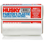 Poly-America 12' X 400' Clear 0.31 mil Polyethylene Husky Painters Sheeting