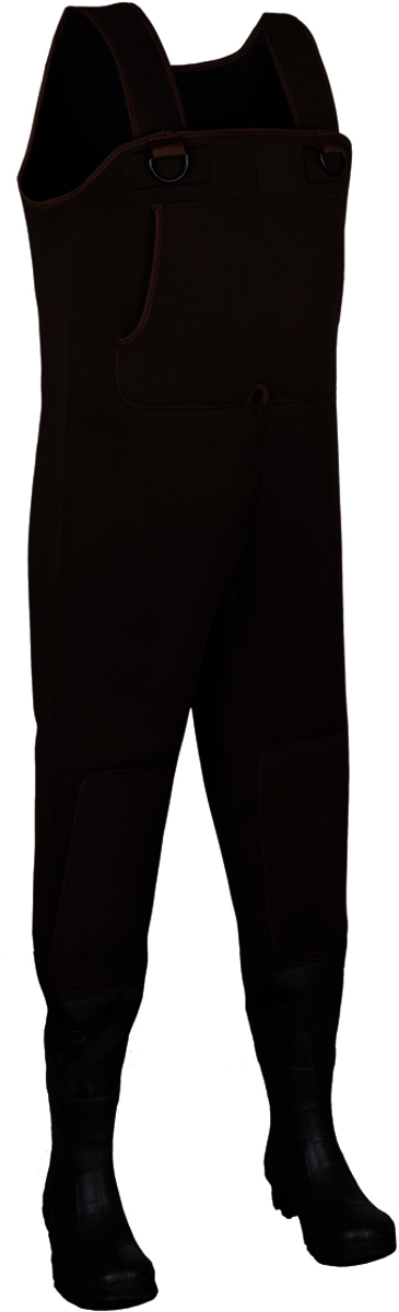 Neoprene chest waders with boots clearance