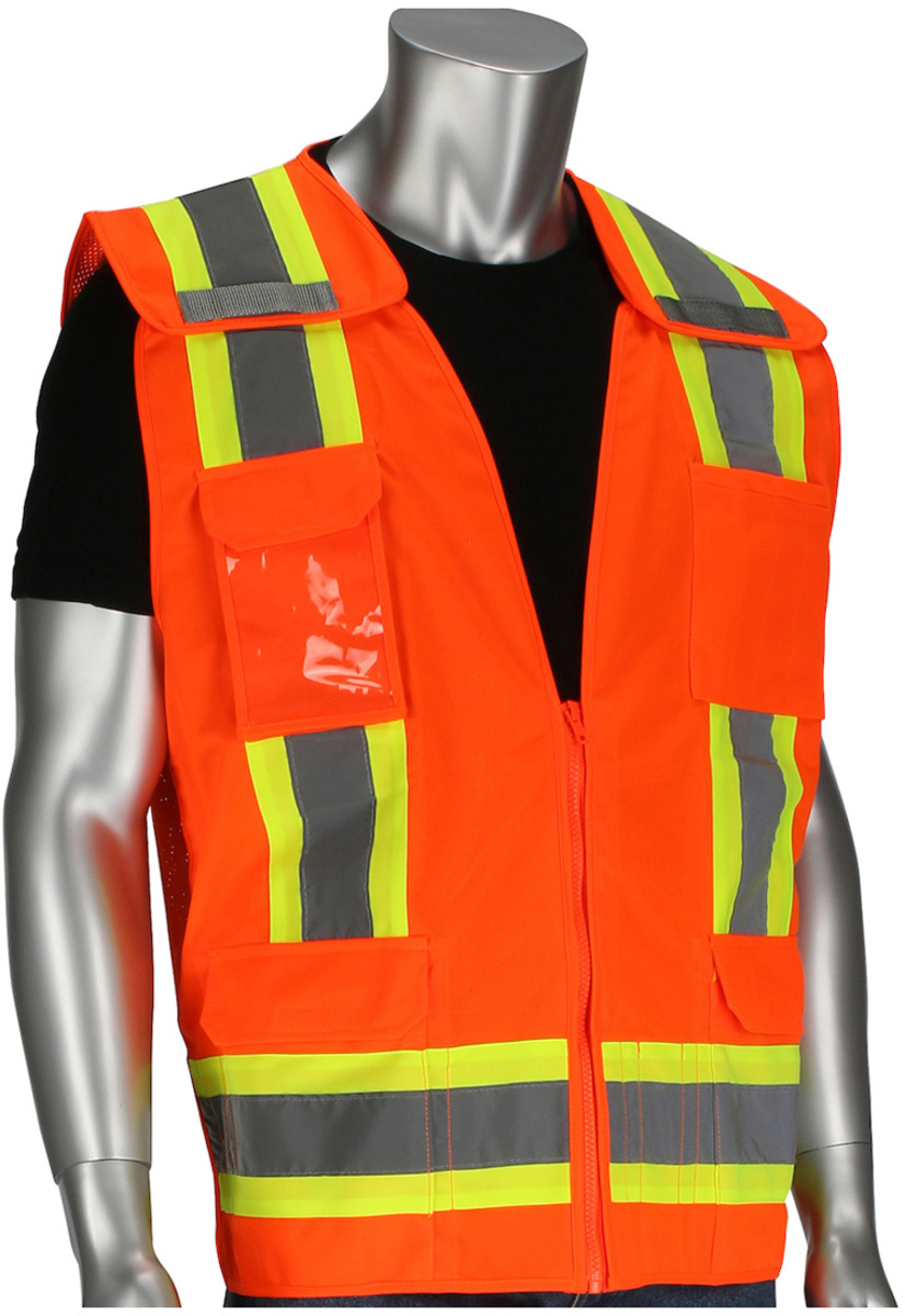 Pip Vests Airgas - PIP3020505ORS - PIP Global Safety® Small Hi-Vis Orange Mesh ...