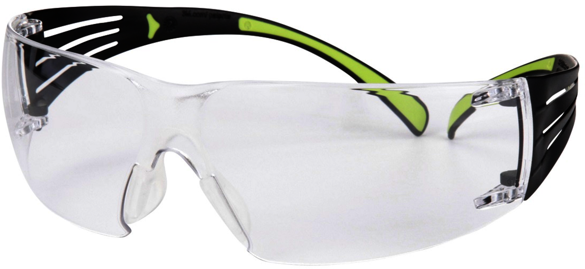 3M SecureFit Clear Safety Glasses With Clear AntiFogAntiScratch Lens