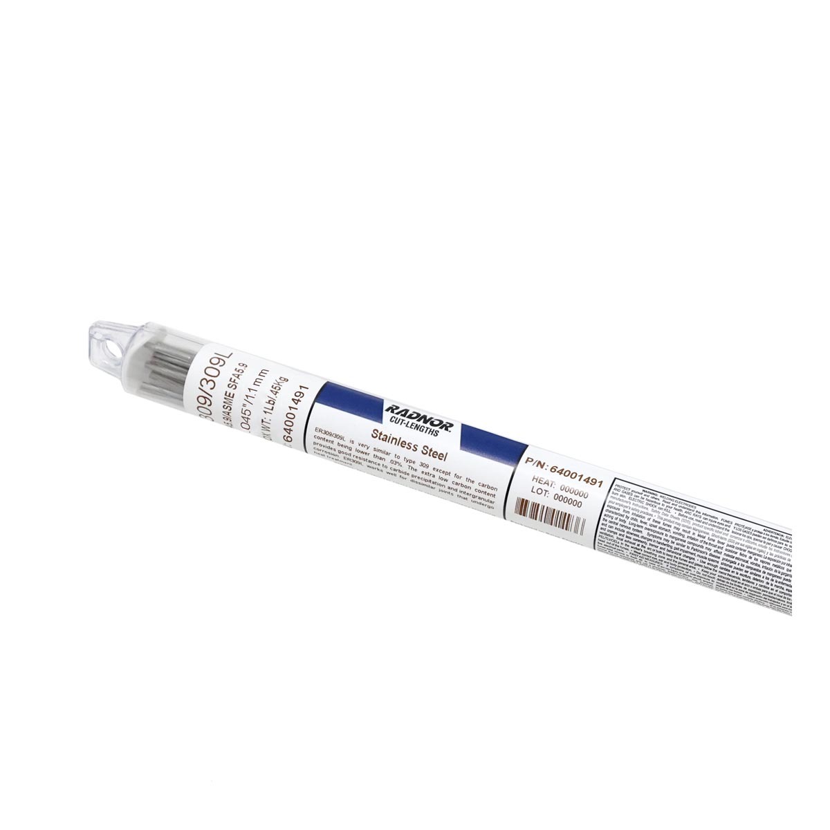 ER308L - Stainless Steel TIG Welding Rod Sizes: .045- 1/8 X 36 - Weldmonger S ER308L - Stainless Steel TIG Welding Rod Sizes: .045- 1/8 X 36 - Weldmonger S