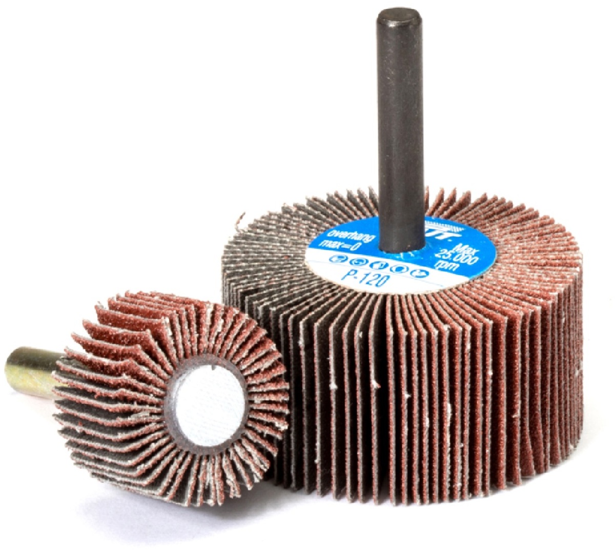 5 PK | Flap Wheel - Aluminum Oxide - 1 x 1 x 1/4 Shank 5 PK | Flap Wheel - Aluminum Oxide - 1 x 1 x 1/4 Shank