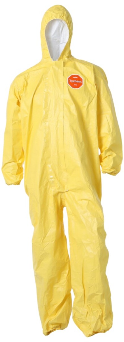 Airgas - DPPQC127SYL3X00 - DuPont Personal Protection 3X Yellow Tychem ...