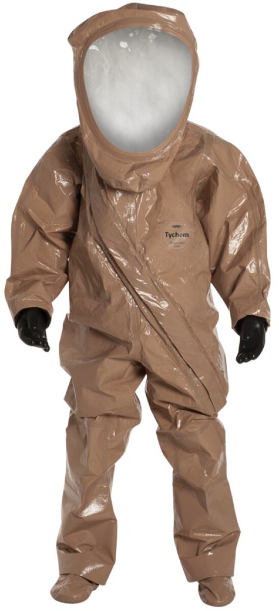 DuPont Tyvek Tychem QC127S Chemical HAZMAT Protective Coverall Suit - Foto 8