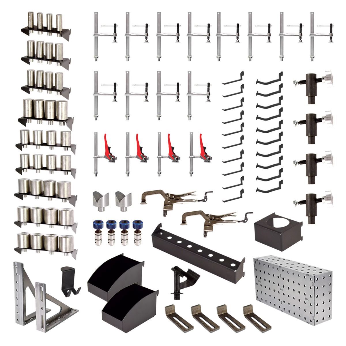 Ess Fixturing Module Airgas - FXT78908280 - Flextur™ 95 Piece Fixturing Kit