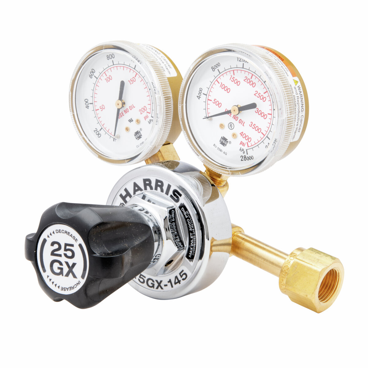 Harris Oxygen Regulator Model 25GX Single Stage Regulator 145-540 - 3000510 | Australia Harris Oxygen Regulator Model 25GX Single Stage Regulator 145-540 - 3000510 | Australia