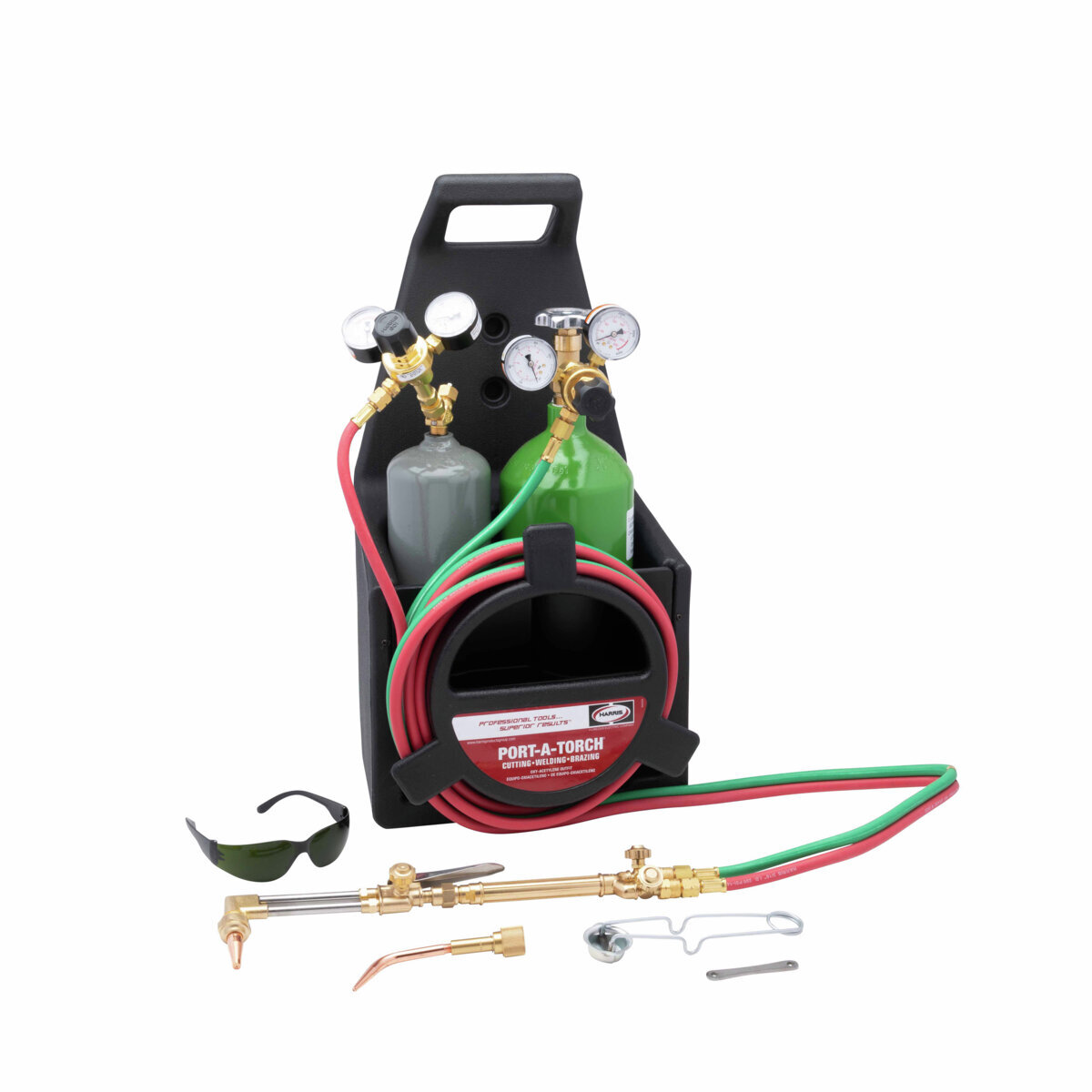 Welding & Cutting Brazing Torch Kit Oxygen/Acetylene Welder Tool Set with Portable ABS Case Tig Welder Type Corded Power Tool - | PH Welding & Cutting Brazing Torch Kit Oxygen/Acetylene Welder Tool Set with Portable ABS Case Tig Welder Type Corded Power Tool - | PH