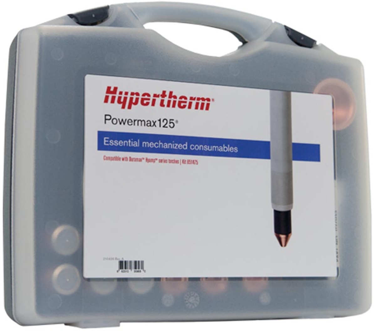 Airgas - HYP851475 - Hypertherm® 65 - 125 Amp Spare Parts Kit For Use ...