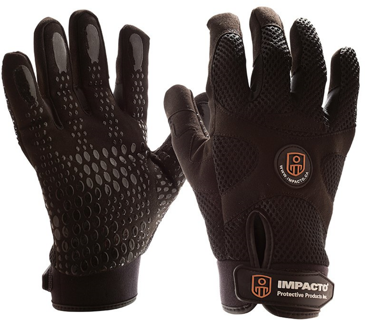 Impacto XL Anti-Vibration Mechanic's Air Glove, Black (BG40850) Impacto XL Anti-Vibration Mechanic's Air Glove, Black (BG40850)