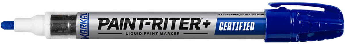 Airgas - MKL096884 - Markal® Paint-Riter® Blue 3 Round Bullet Liquid ...