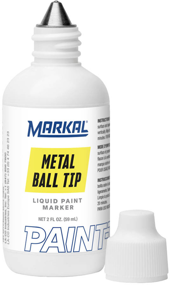 Airgas - MKL84621 - Markal® Paint-Riter® Yellow 3 Steel Ball Liquid ...