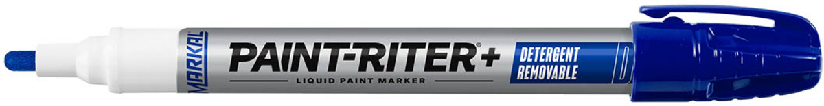 Airgas - MKL97015 - Markal® Paint-Riter® Blue 3 Round Bullet Liquid ...