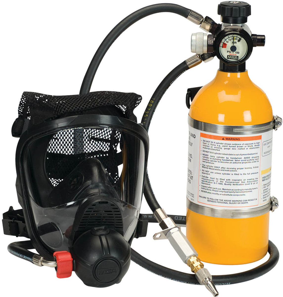 Airgas - MSA10092034 - MSA Medium Nylon/Aluminum/Hycar PremAire