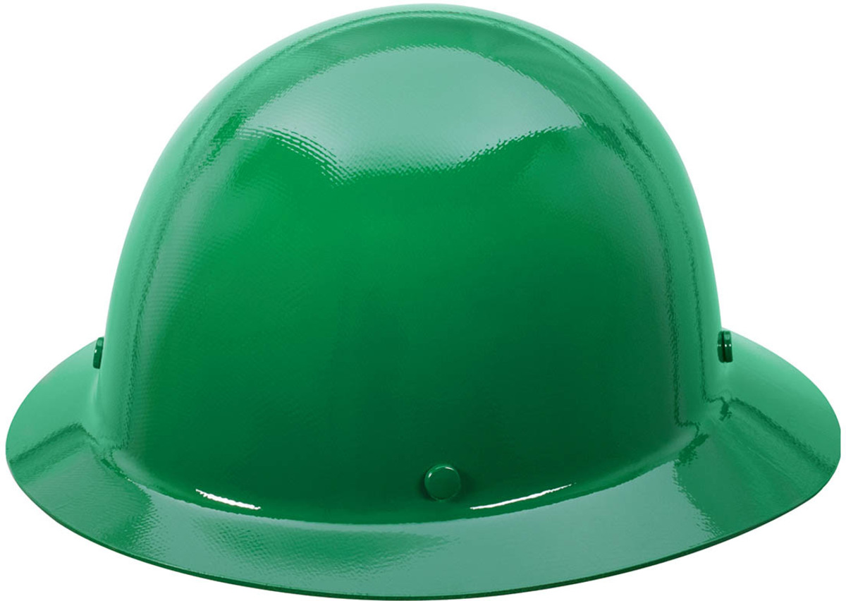 Airgas MSA454668 MSA Green Skullgard® Phenolic Full Brim Hard
