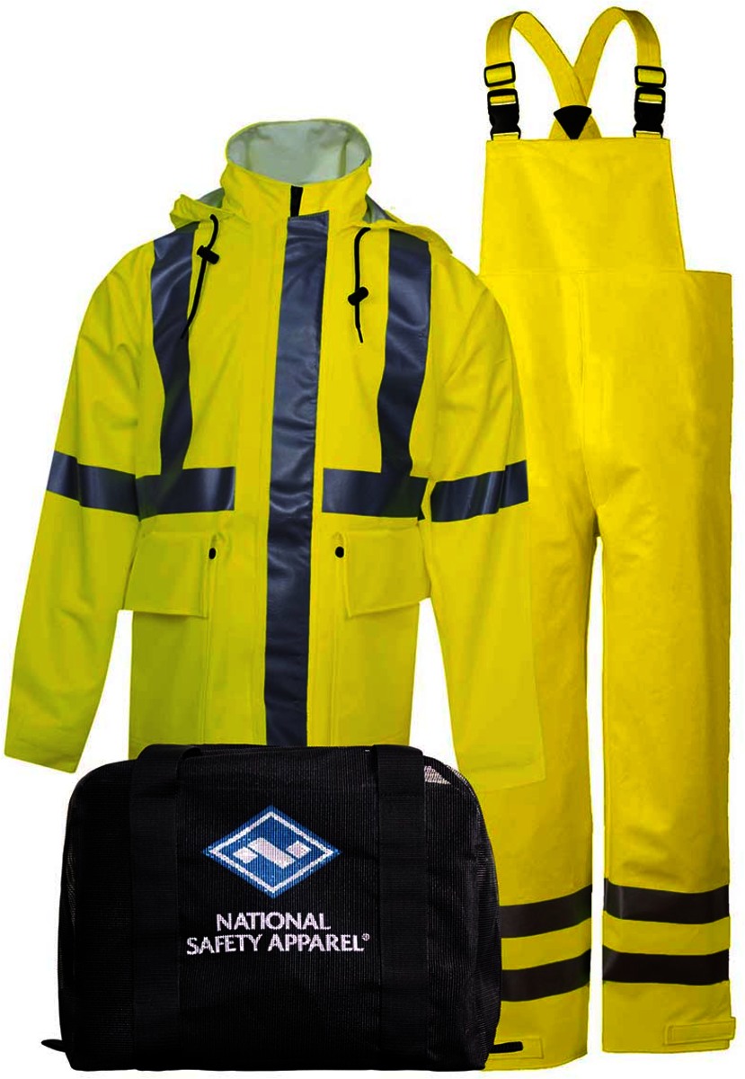 Airgas N33KITRLC3SM National Safety Apparel Small HiVis Yellow And