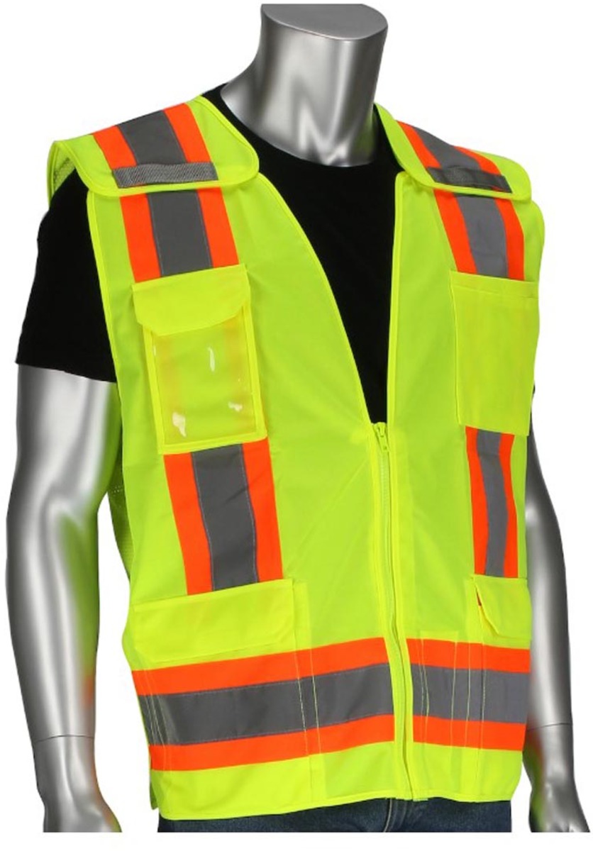 Pip Vests Airgas - PIP3020505LY3X - PIP Global Safety® 3X Hi-Vis Yellow Mesh ...