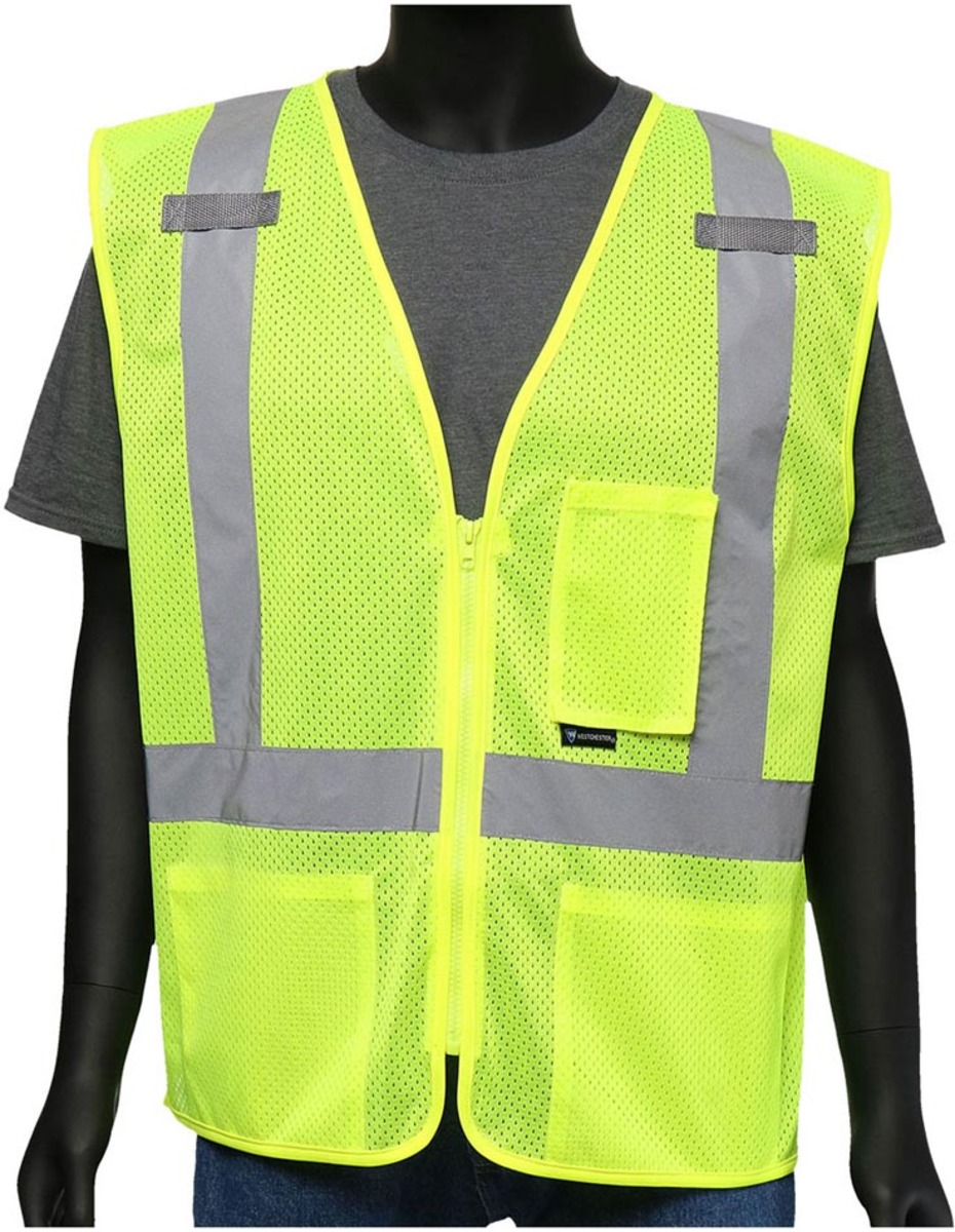 Pip Vests Airgas - PIP47209/L - PIP Global Safety® Large Hi-Vis Orange Mesh ...
