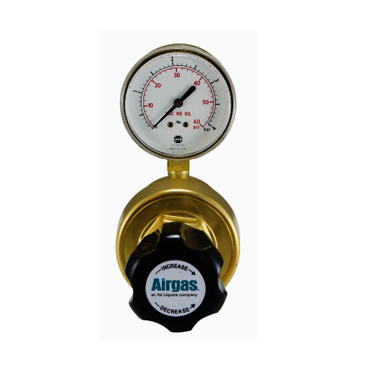 Airgas Y1112702BAL Airgas® Model 2700 Brass Corrosive Gas High