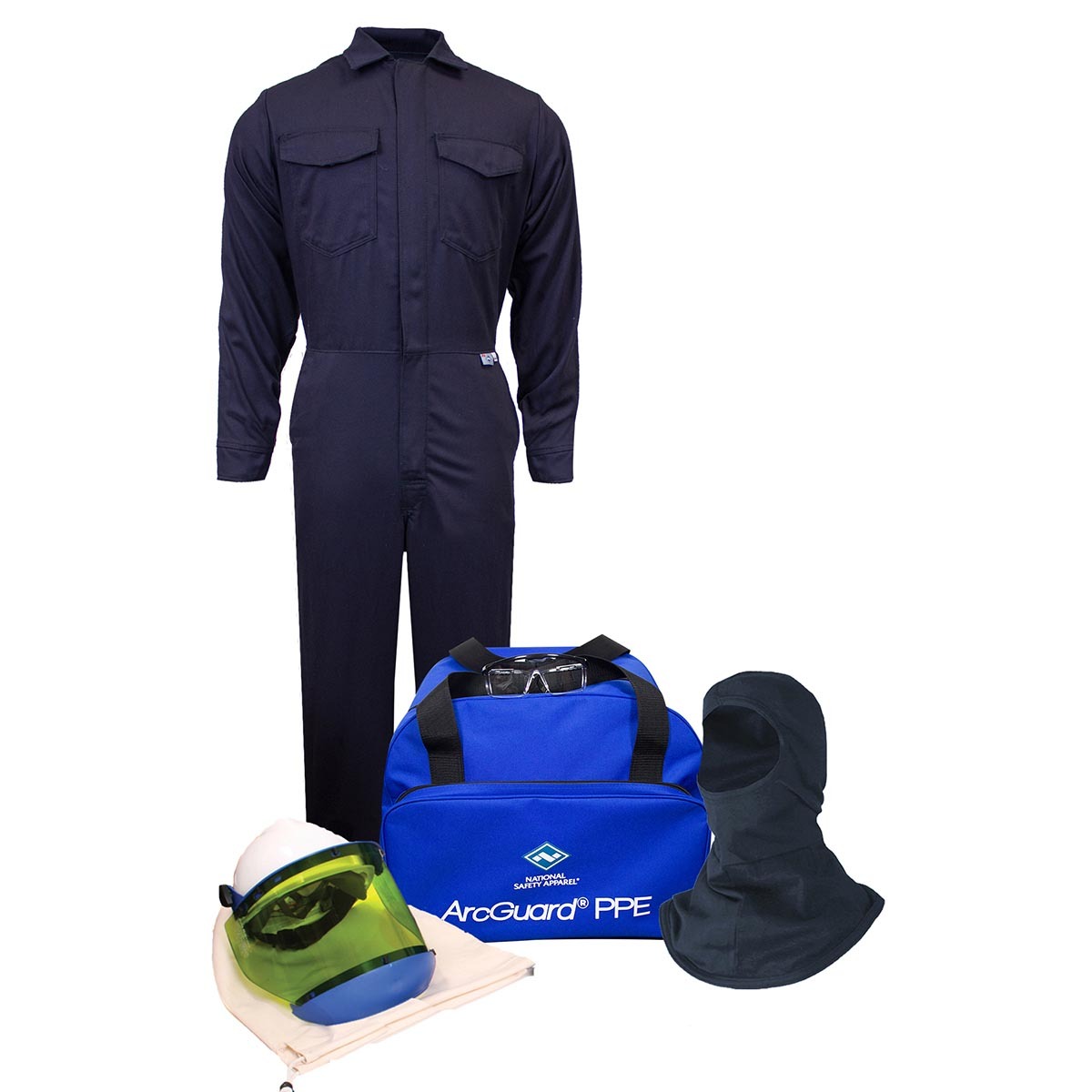 Airgas - N33KIT2CV11NGBXLPV - National Safety Apparel X-Large Navy ...