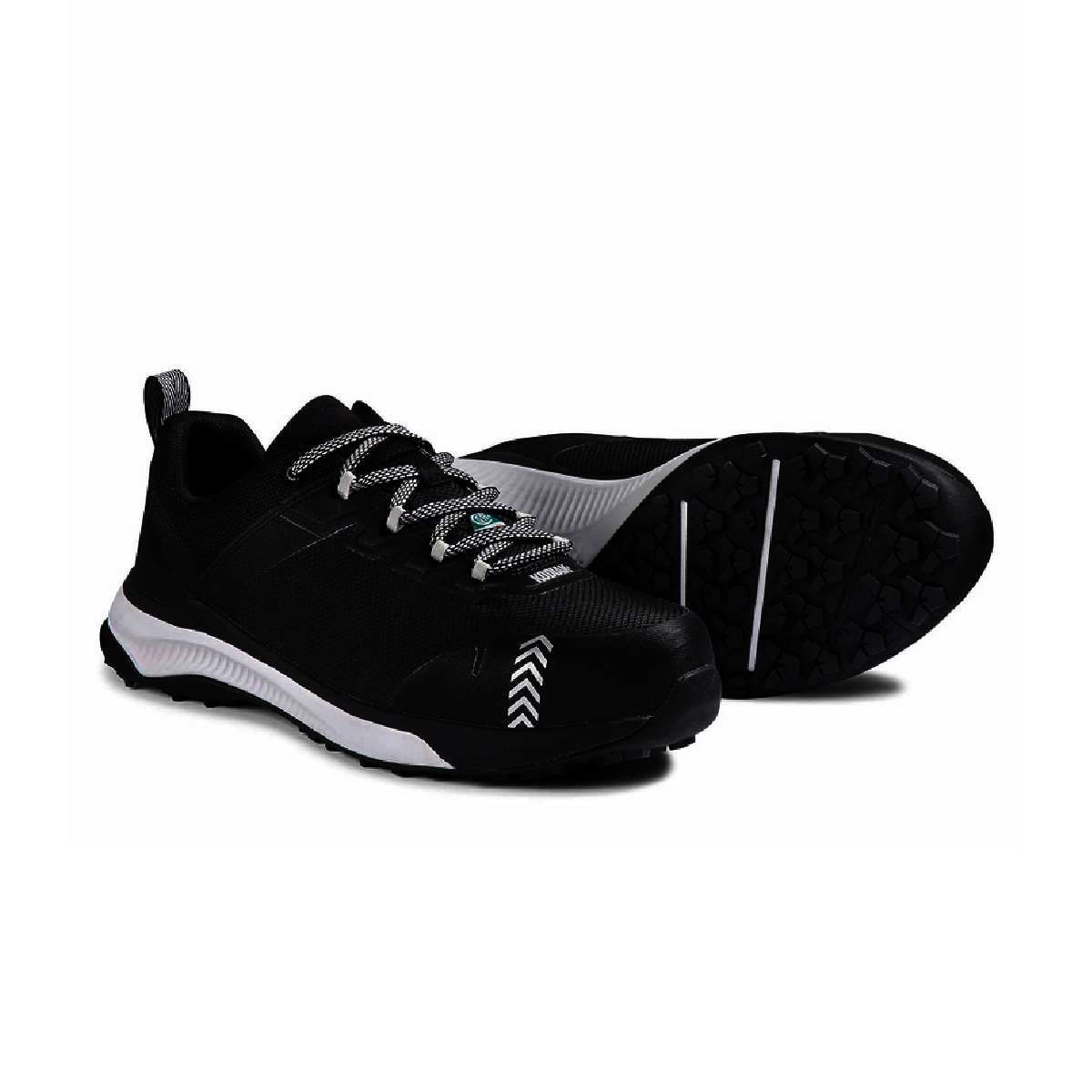 KODIAK Size Womens 5 Black NylonEthylene Vinyl AcetateRubber Composite Toe Athletic Work Shoes With Cleated Rubber Outsole With Flex Zones