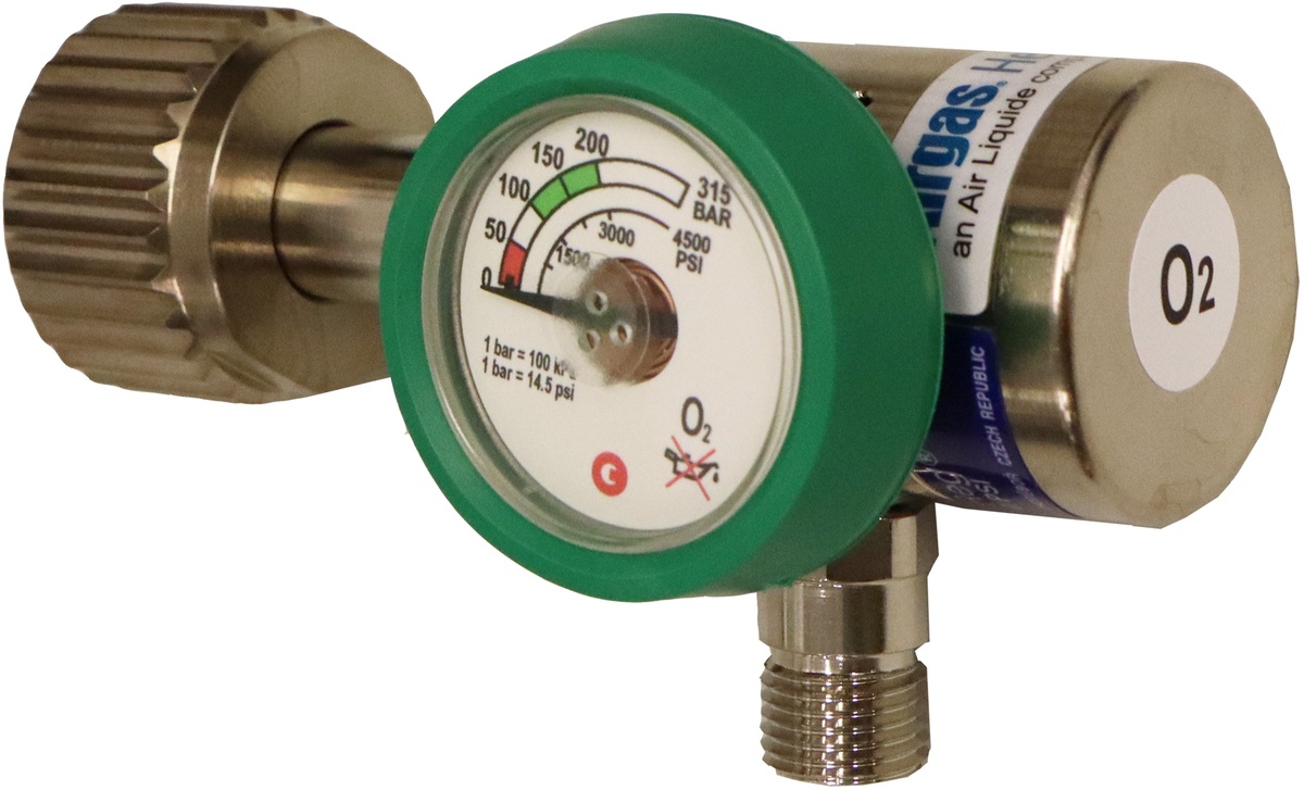 Airgas - Y11HC540P50-AG - MediReg® II Medical Oxygen (O2) Cylindar ...