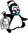 Penguin Dry Ice Logo