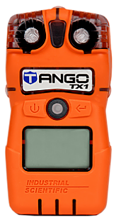 Close-up view of a TANGO TX1 monitor over a white background