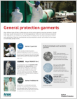 Image and description of DuPont general protection garments brochure available for download