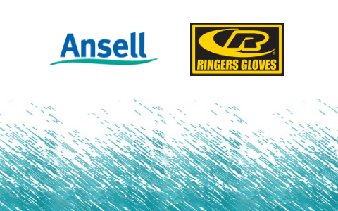 Ringers Gloves Ringers Glove and Ansell Logo