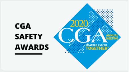 Logo for the CGA Safety Awards