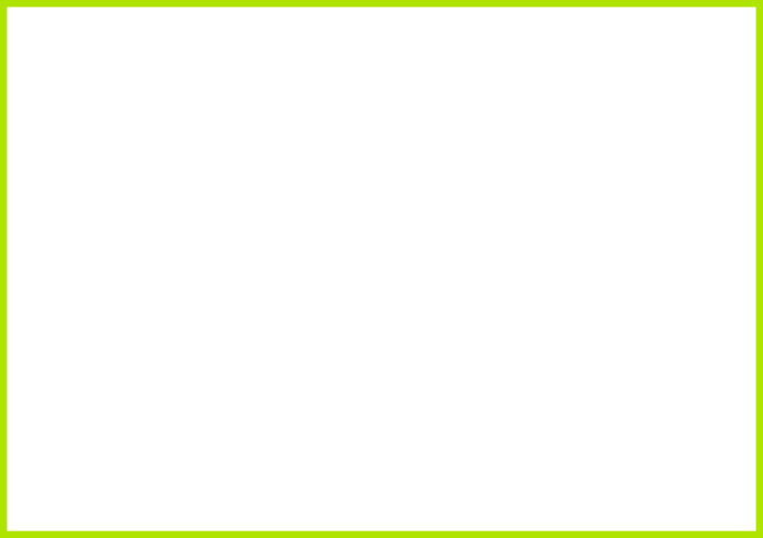 A poster block-style headline in white with a fluorescent green bounding box over a dark background image stating: When you're ready to deliver on your potential, so are we.