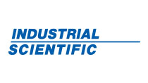 Industrial Scientific logo over white background