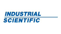 Industrial Scientific logo over white background