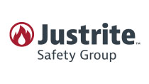 Justrite Safety Group logo over white background