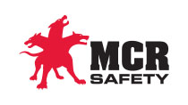MCR Safety logo over white background