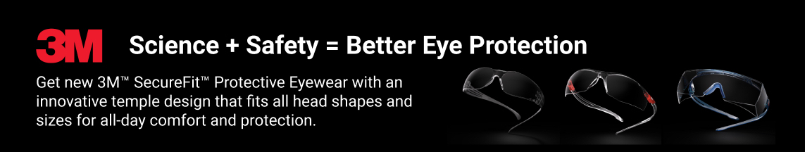 Banner for 3M Eyewear SecureFit