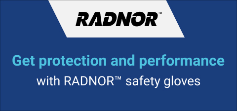 Get protection and performance with RADNOR safety Gloves